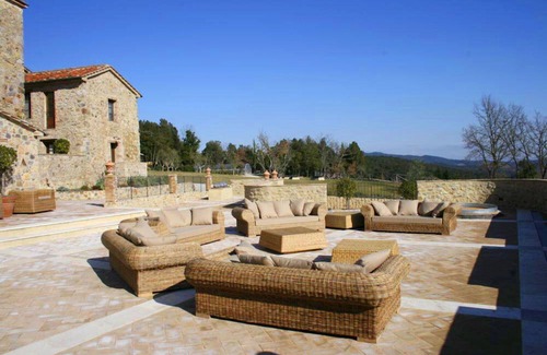 Monticiano Villa | Villa in Castello Di Tocchi with 14 bedrooms sleeps 28