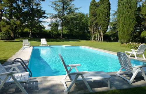 Castelvecchio Villa | Villa in park with pool