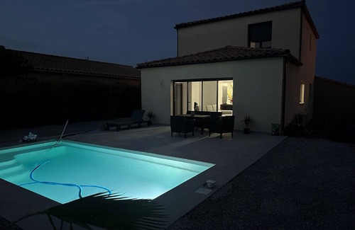 Florensac Villa | Villa Individuelle Avec Piscine
