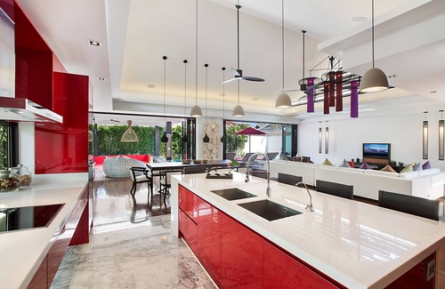 Hua Thanon Villa | Villa Julia Lamai Koh Samui front beach with chef and housekeeping