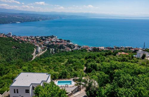 Opatija Villa | Villa K Opatija with a heated pool, sauna, astonishing sea view