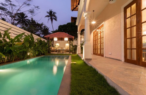 Arpora Villa | Villa Kanai by Hireavilla - Featured on Elle Decor