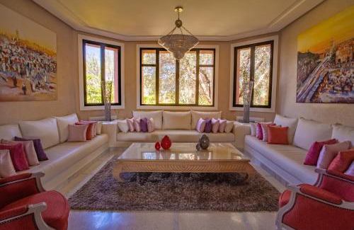Chwiter Villa | Villa Koutoubia, jardin luxuriant, piscine et spa