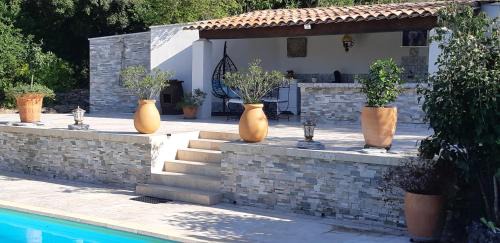 Belcodene Villa | VILLA LA LICORNE - Piscine privée, Spa, Tennis, Golf à 9km