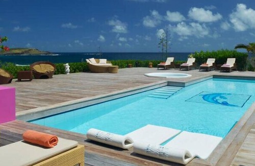 Petit Cul De Sac Beach Villa | Villa La Vie en Rose | Ocean View - Located in Stunning Petit Cul de Sac with Private Pool