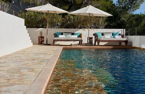 Sant Josep de sa Talaia Villa | Villa Larosa with seaview in Es Cubells Ibiza