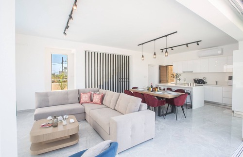 Protaras Villa | Villa Linzi, New and Contemporary 4BDR Protaras Villa with Private Pool