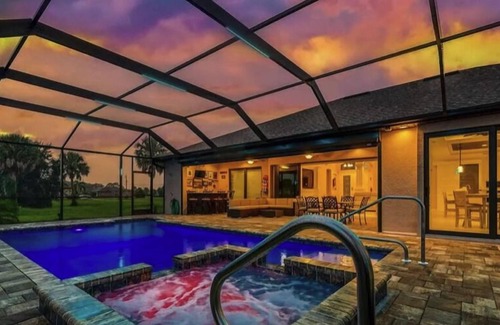 Pine Valley House | Villa Maricela: Exquisite 3 BR Private Pool/Spa Home On A Canal