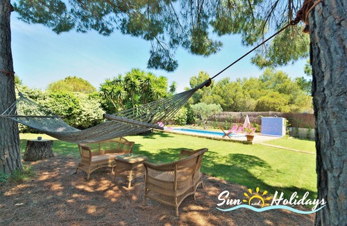 El Vendrell Villa | Villa Martina with private pool and large garden