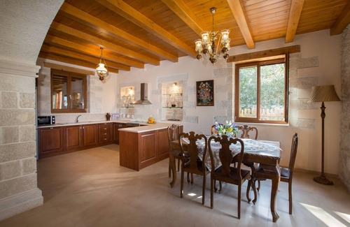 Vederi Villa | Villa Melpomeni | in a Forest with Private Pool, Sea View, Gym & Home Cinema