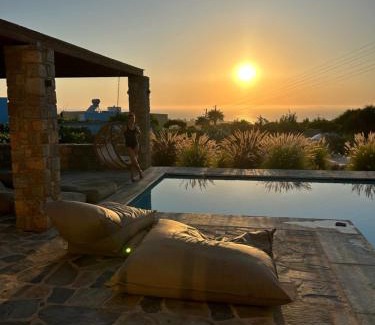 Mastichari Villa | Villa Milan 1 mit Padelplatz