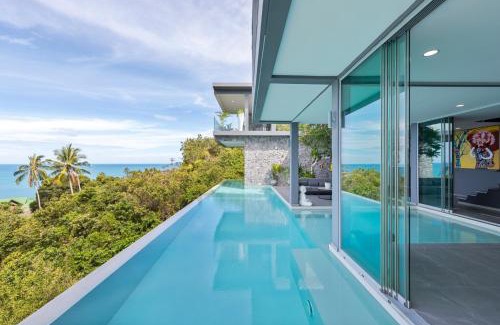 Chaweng City Center Villa | Villa Moonstar - Luxury with Breathtaking Sea Views
