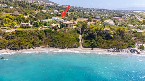 Minia Villa | Villa Myrto - Elysian Villas Kefalonia, 200m from Beach, New 2024