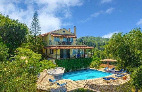Lakka Villa | Villa Nefeli - Five Bedroom Villa, Sleeps 10