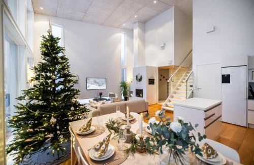 Rovaniemi Villa | Villa Nightsky -private location, sauna and jacuzzi