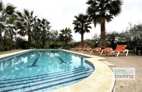 Reus House | Villa Palmeras costa dorada, climatizada ,bk y piscina privada