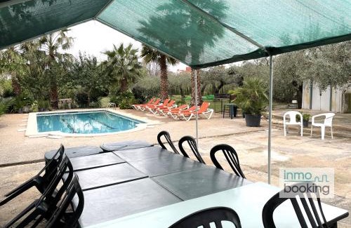 Reus House | Villa Palmeras costa dorada, climatizada ,bk y piscina privada