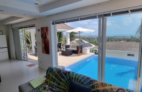 Bophut Villa | Villa Paradise with pool and sea view