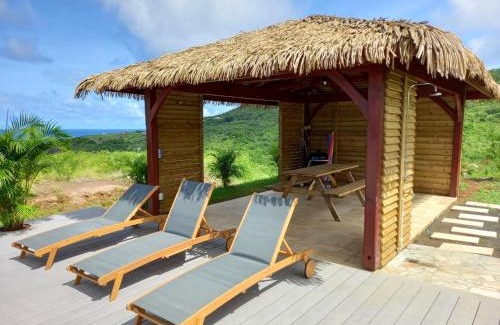 Le Marin Villa | Villa piscine privee a Le Marin vue sur la mer avec jardin