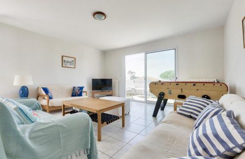 Taussat Villa | Villa pour 9 sur le Port de Taussat avec piscine