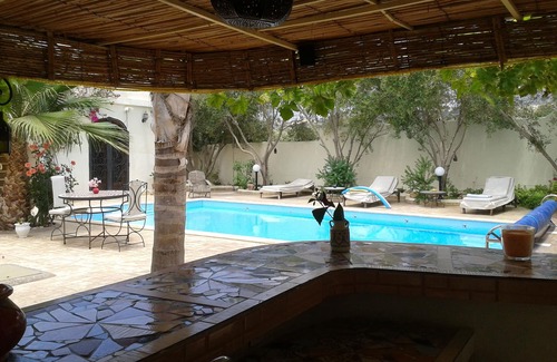 Aourir Villa | Villa, Private heated pool, Hammam, Bar, 4x4 sand, Trails, Buggy, Boats.