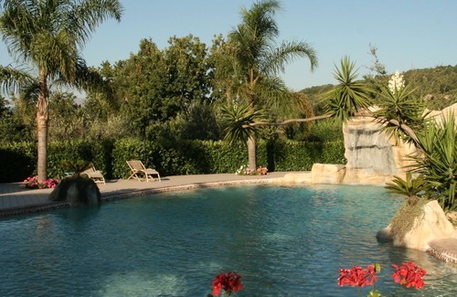 Laureana Cilento Apartment | Villa-Rosi studio apartment in villa with pool