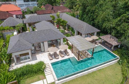 Andong Villa | Villa Rosita - Stunning 5BR Villa - Sauna, Gym, Rice Field Views