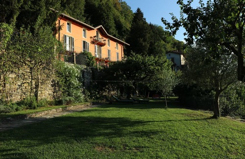 Torno Apartment | Villa Rossa Attic Como Lake garden and magnificent lake view 10 min. from Como