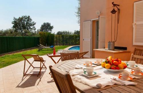 Inca Villa | Villa S'hermita para 8 con piscina, jardín y vistas espectaculares