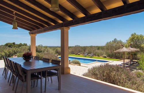 Ses Salines Villa | Villa Sa Pleta Petita with Mountain Views, Pool and Wi-Fi