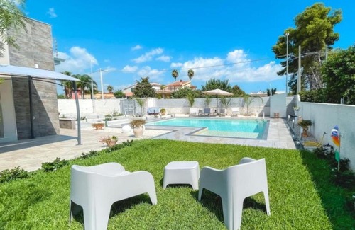 Fontane Bianche Apartment | Villa Sele Fontanebianche - pool