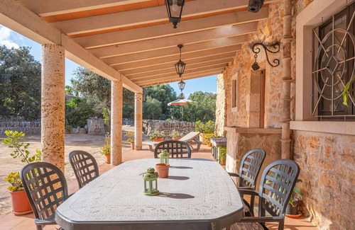 Santanyi Ski Chalet | Villa Son Coves by Slow Villas with salt-water swimming pool and garden in Santanyi