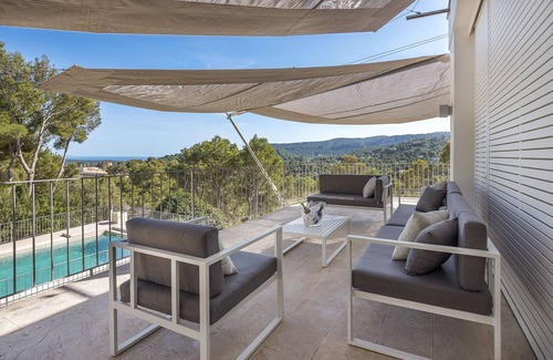 Son Vida Villa | Villa Son Vida - view over the bay of Palma
