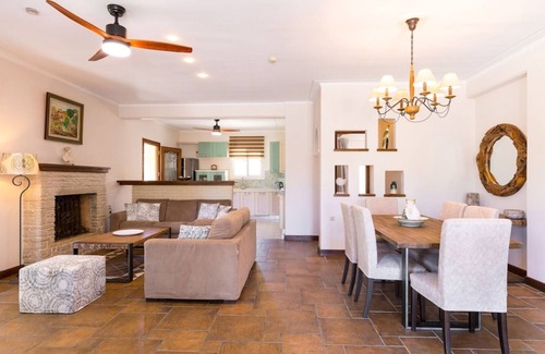 Dassia Villa | Villa St. Nicholas House, Family Friendly, Large Heated Pool, 300m to the beach.