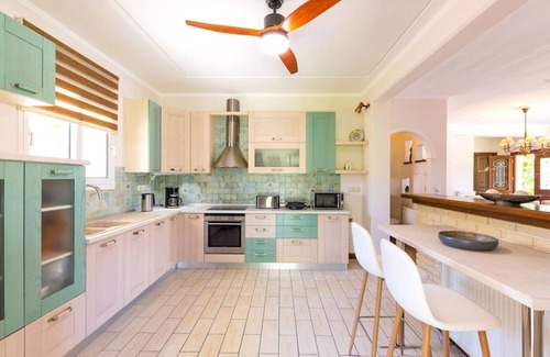 Dassia Villa | Villa St. Nicholas House, Family Friendly, Large Heated Pool, 300m to the beach.