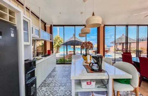 Candi Dasa Villa | Villa Talia Vashti - Oceanfront villa with Private Sea Access, Pool & Cook