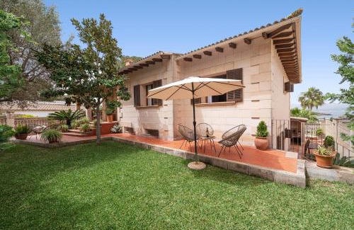 Cielo de Bonaire Villa | Villa Teix de Bonaire para 10, jardines y vista mar