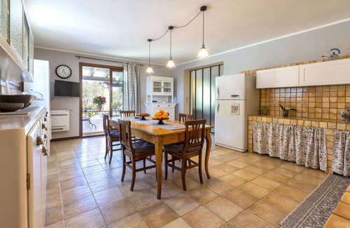 Alghero Villa | Villa Tramonto with sea view veranda surrounded by greenery with A/C and wifi