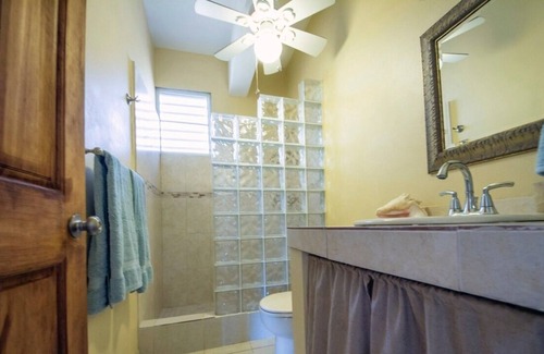 Bravos de Boston House | Villa Tres Palmas, Stylish Island Vibe, Views, Walk To Beach