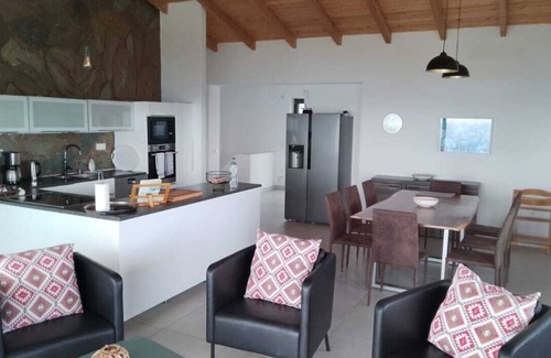 Marathias Villa | Villa VIO directly on the sea/beach with pool - miles of sandy beach