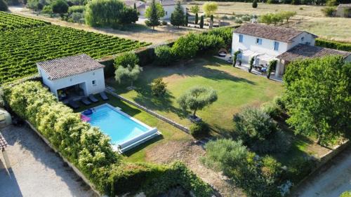 Ansouis Villa | Villa vue imprenable sur château