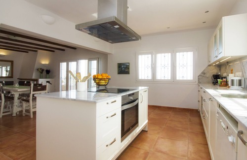 Sant Josep de sa Talaia Villa | Villa with sea view, private pool, family friendly, near Playa den Bossa, WLAn