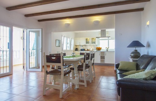 Sant Josep de sa Talaia Villa | Villa with sea view, private pool, family friendly, near Playa den Bossa, WLAn