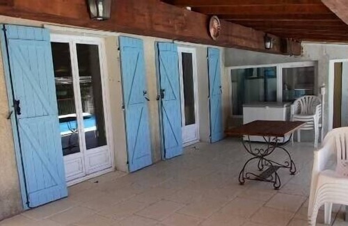 Viols-le-Fort Villa | Villa with 10x5 pool on enclosed grounds and covered terraces