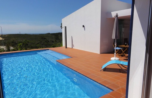 Aljezur Villa | Villa with garden, pool, sea view - Vale da Telha/Aljezur