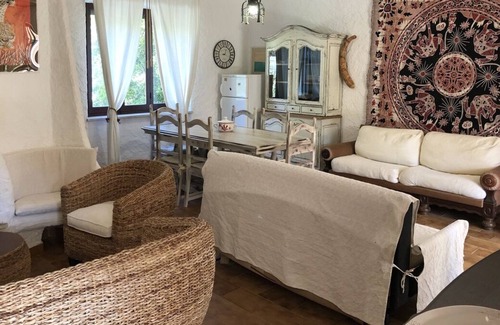Matta 'e Peru Villa | Villa with large garden 80 mt beach