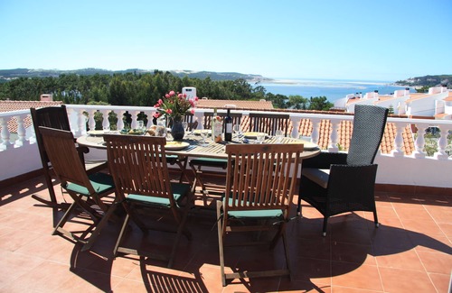 Caldas da Rainha Villa | Villa With Panoramic Views Over Obidos Lagoon To The Atlantic Ocean