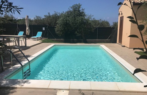 Alghero Villa | Villa with pool surrounded by olive groves. With sea view.Casa in campagna.