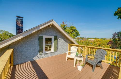 Charlevoix House | Vintage Charlevoix Home with Deck Near Round Lake!
