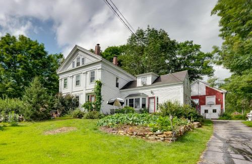 Rumford Point House | Vintage Farmhouse Near Sunday River Ski Slopes!